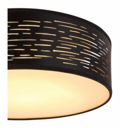 Luminosa Lighting Luminosa Tunno Cylindrical Ceiling Light Black Led 3000-6000K - thumbnail 3