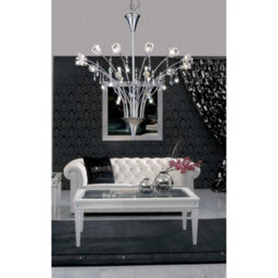 Luminosa Lighting Luminosa Bouquet Pendant 18 Light G4 Polished Chrome/crystal, Not Led/cfl Compatible - thumbnail 3