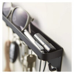 Wall-Mounted Hooks And Key Holders For Decorative Walls, Key Organizer For Entryway, Hallway, Kitchen, Office, Black - thumbnail 5