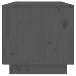 Berkfield Rustic Tv Cabinet Grey 60X35X35 Cm Solid Wood Pine - thumbnail 4