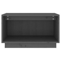 Berkfield Rustic Tv Cabinet Grey 60X35X35 Cm Solid Wood Pine - thumbnail 3