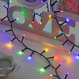 Shatchi 1500 Leds Multicolour Compact Leds Green Cable Christmas Home Decorations - thumbnail 2