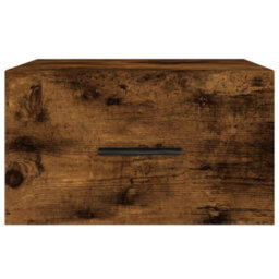Berkfield Durable Wall-Mounted Bedside Cabinets 2 Pcs Smoked Oak 35X35X20 Cm - thumbnail 6