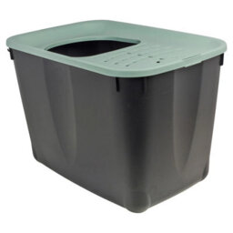Urbn-Living Urbnliving Large Plastic Pet Cat Litter Bucket Box Enclosure Container Toilet With Vented Lid - thumbnail 6