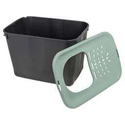 Urbn-Living Urbnliving Large Plastic Pet Cat Litter Bucket Box Enclosure Container Toilet With Vented Lid - thumbnail 8