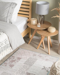 Beliani Rug Ballica Ii Grey 80 X 150 Cm - thumbnail 2
