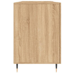 Berkfield Desk Sonoma Oak 140X50X75 Cm Engineered Wood - thumbnail 7