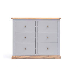 Cabinet Bits Bicarri 6 Drawer Chest Of Drawers Brass Knob - thumbnail 1