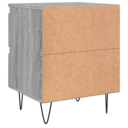 Berkfield Bedside Cabinets 2 Pcs Grey Sonoma 40X35X50 Cm Engineered Wood - thumbnail 8