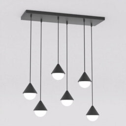 Emibig Lighting Emibig Giro Pendant Lamp 6 X G9 Black - thumbnail 1