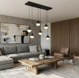 Emibig Lighting Emibig Giro Pendant Lamp 6 X G9 Black - thumbnail 3