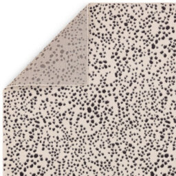 Black Modern Easy To Clean Dotted Rug For Diningroom-66Cm X 240Cm - thumbnail 6