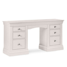 Oakham Premium Ardena Dressing Table - Light Grey - thumbnail 1