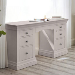 Oakham Premium Ardena Dressing Table - Light Grey - thumbnail 3