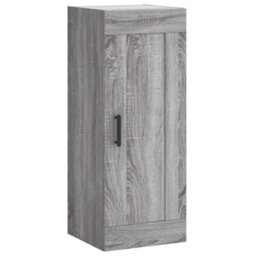 Berkfield Highboard Grey Sonoma 34.5X34X180 Cm Engineered Wood - thumbnail 8