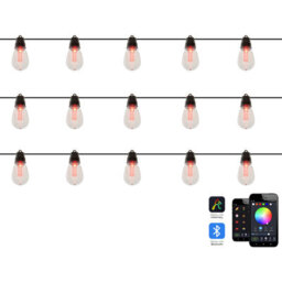 Beliani Outdoor String Led Lights Itilleq With App Multicolour - thumbnail 1