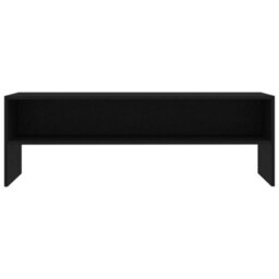 Berkfield Tv Cabinet Black 120X40X40 Cm Engineered Wood - thumbnail 4