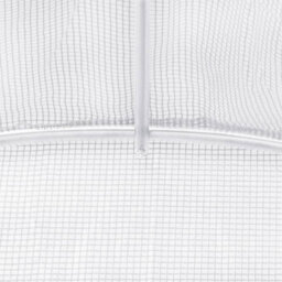 Berkfield Greenhouse With Steel Frame White 12 M2 6X2X2.85 M - thumbnail 9