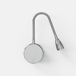 CGC Lighting Cgc Matilda Satin Nickel Adjustable Flexible Neck Led Rechargeable Magnetic Usb Reading Bedside Wall Light - thumbnail 4