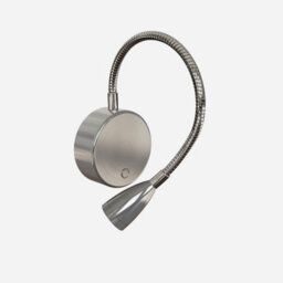 CGC Lighting Cgc Matilda Satin Nickel Adjustable Flexible Neck Led Rechargeable Magnetic Usb Reading Bedside Wall Light - thumbnail 2