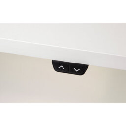 Dellonda Single Motor Adjustable Standing Desk Frame, 70Kg Capacity, Black - Dh17 - thumbnail 4