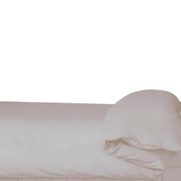 Belledorm 200 Thread Count Egyptian Blend Duvet Cover Powder Pink (Single) - thumbnail 2