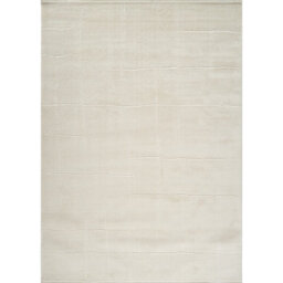 Livabliss Freud-Modern Ivory Off-White High Pile Living Dining Bedroom Rug 160 X 213 Cm Easy Care, Non Shedding - thumbnail 2