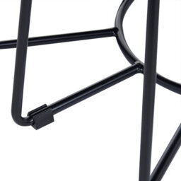 Beliani Coffee Table Bernie Tempered Glass Black Marble - thumbnail 5