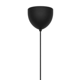 Nordlux Fuji Indoor Pendant Light Black Metal E27 White Inner - Mains Powered, Ip20 - thumbnail 4