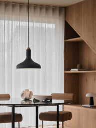 Nordlux Fuji Indoor Pendant Light Black Metal E27 White Inner - Mains Powered, Ip20 - thumbnail 6