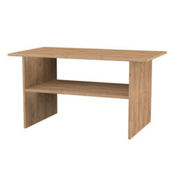 Gloucester Coffee Table In Gold Craft Oak (Ready Assembled) - thumbnail 4