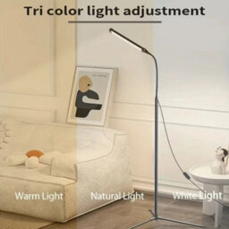 Led Floor Lamp, Dimmable Standing Lamp, Standing Light For Living Room, Bedroom - thumbnail 3