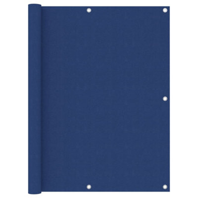 Berkfield Balcony Screen Blue 120X400 Cm Oxford Fabric - image 1