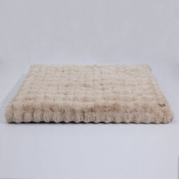 Bingopaw 130Cm Dog Bed Pet Calming Cushion Mat Washable Soft Warm Plush Mattress, Khaki Beige - thumbnail 9