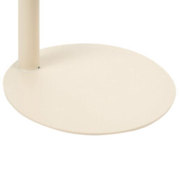Beliani Garden Side Table Venturina 40 Cm 40 Cm Metal Beige - thumbnail 6