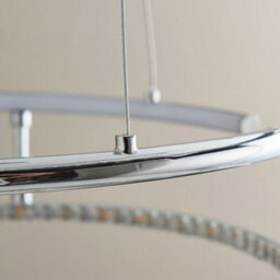 Pagazzi Lighting Pagazzi Mabel Silver Led Pendant Ceiling Light - thumbnail 4