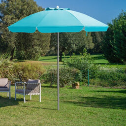 Costway 2M Patio Beach Umbrella Portable Sunshade Umbrella Upf 50+ With Sand Anchor - thumbnail 5