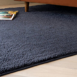The Rug Edit Super Snug Washable Navy Area Rug - 160X230Cm - thumbnail 3