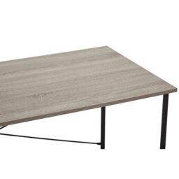 Orsina Sleek Grey Oak Desk With Black Metal Frame,work Desk For Computer Tasks,multipurpose Desk For Commercial Use - thumbnail 9