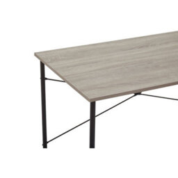 Orsina Sleek Grey Oak Desk With Black Metal Frame,work Desk For Computer Tasks,multipurpose Desk For Commercial Use - thumbnail 7