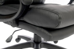 Teknik Luxe Luxury Leather Look Executive Chair With Deep Fill Cushions - thumbnail 6