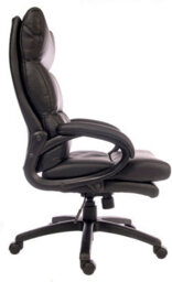 Teknik Luxe Luxury Leather Look Executive Chair With Deep Fill Cushions - thumbnail 3