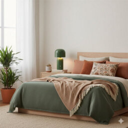 First Choice Lighting Christina - Sage Green Led Rechargeable Touch Table Lamp - thumbnail 7