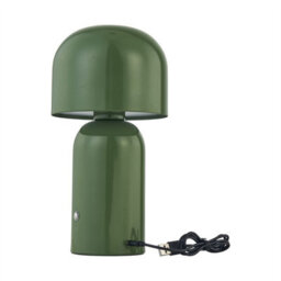 First Choice Lighting Christina - Sage Green Led Rechargeable Touch Table Lamp - thumbnail 3