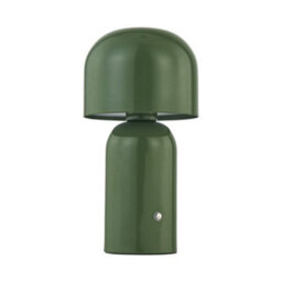 First Choice Lighting Christina - Sage Green Led Rechargeable Touch Table Lamp - thumbnail 1