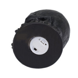 Living And Home Battery Operated Lava Skull Flame Light Resin Black Skull Lamp For Halloween Party Decor - thumbnail 8