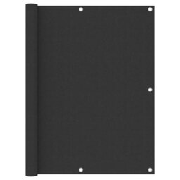 Berkfield Balcony Screen Anthracite 120X500 Cm Oxford Fabric - thumbnail 1