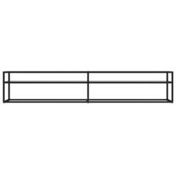 Berkfield Tv Cabinet Transparent 220X40X40.5 Cm Tempered Glass - thumbnail 3