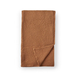 Pineapple Elephant Jaipur Chunky Waffle Cotton 150X200Cm Blanket Throw Caramel - thumbnail 6
