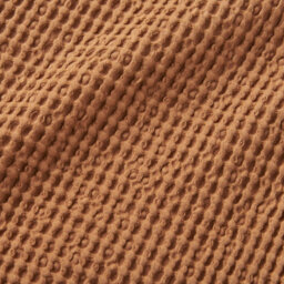 Pineapple Elephant Jaipur Chunky Waffle Cotton 150X200Cm Blanket Throw Caramel - thumbnail 3